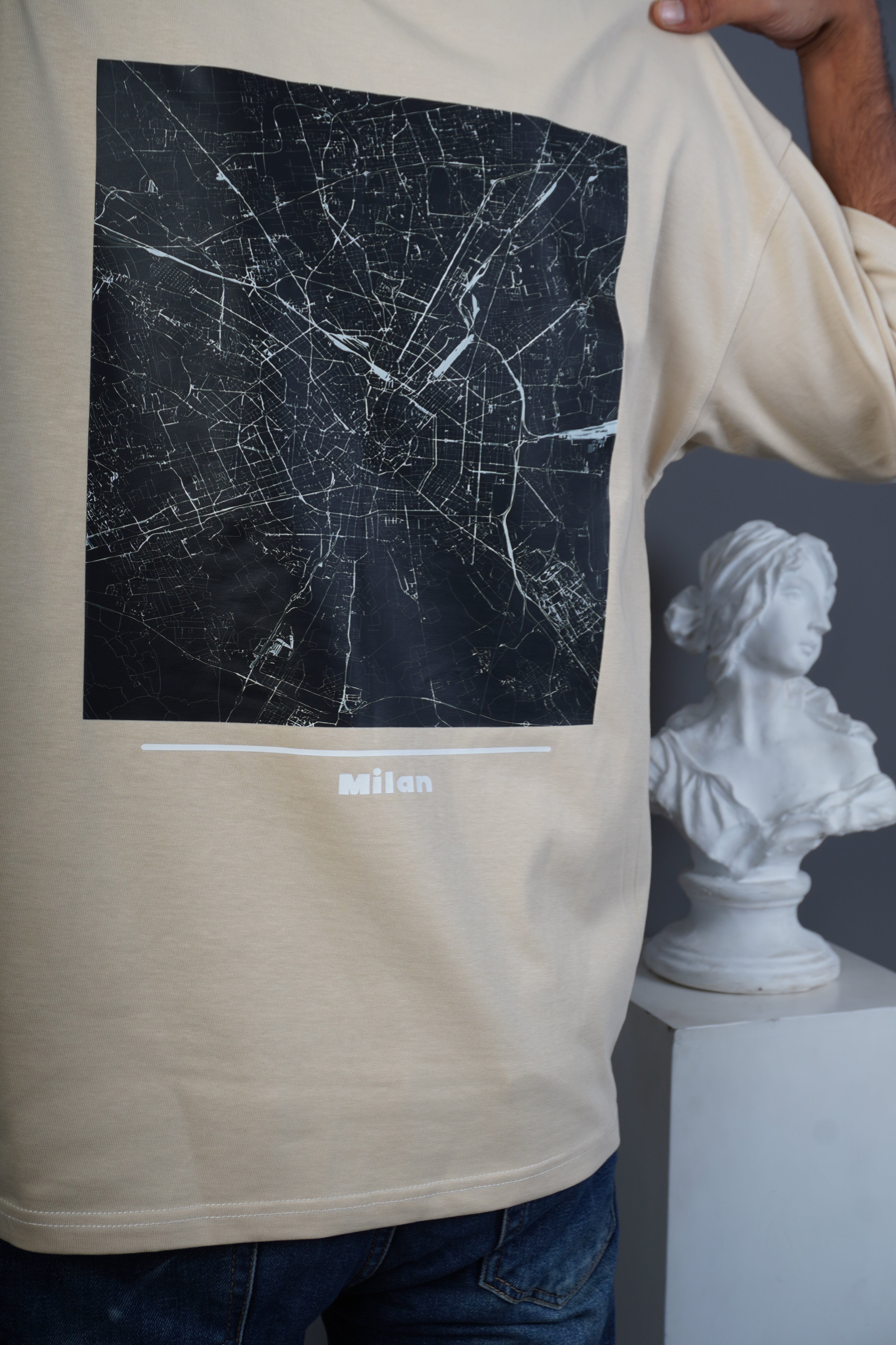 Beige T-shirt